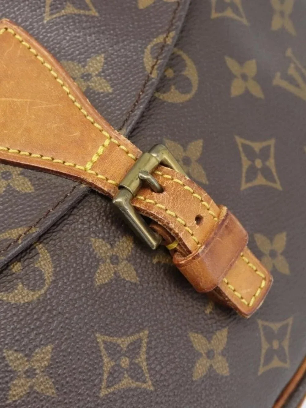 LOUIS VUITTON Monogram Jeune Fille MM Shoulder Bag M51226 LV Auth 186584